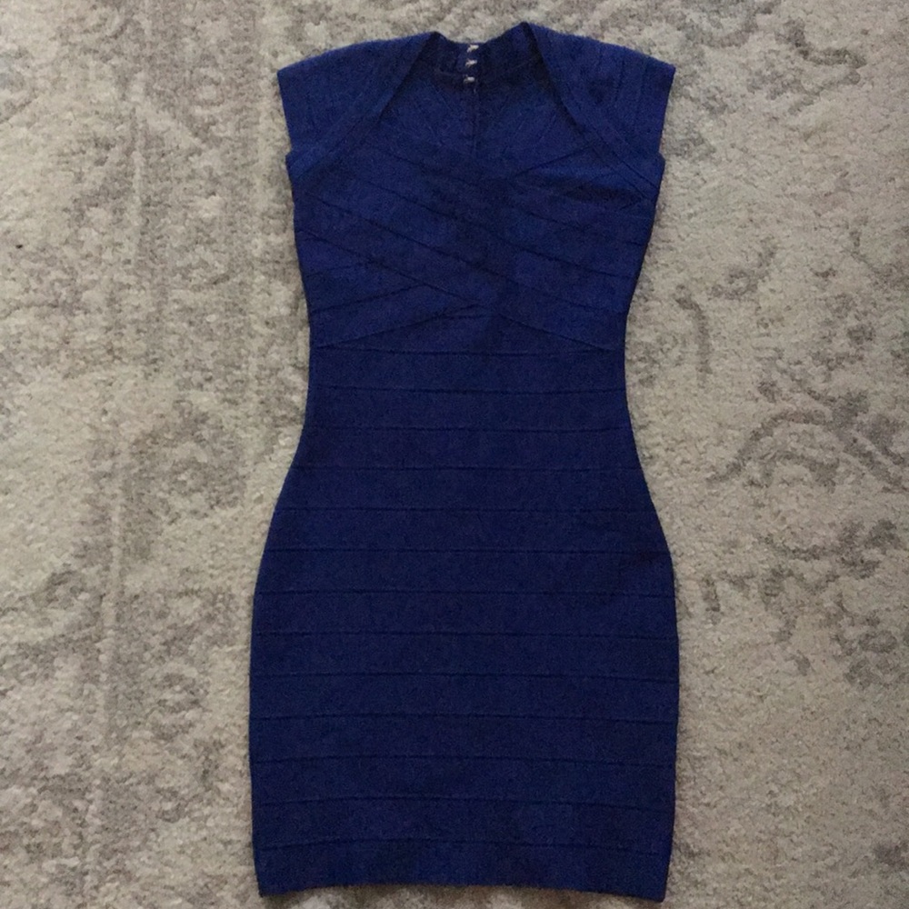 Royal Blue banger dress